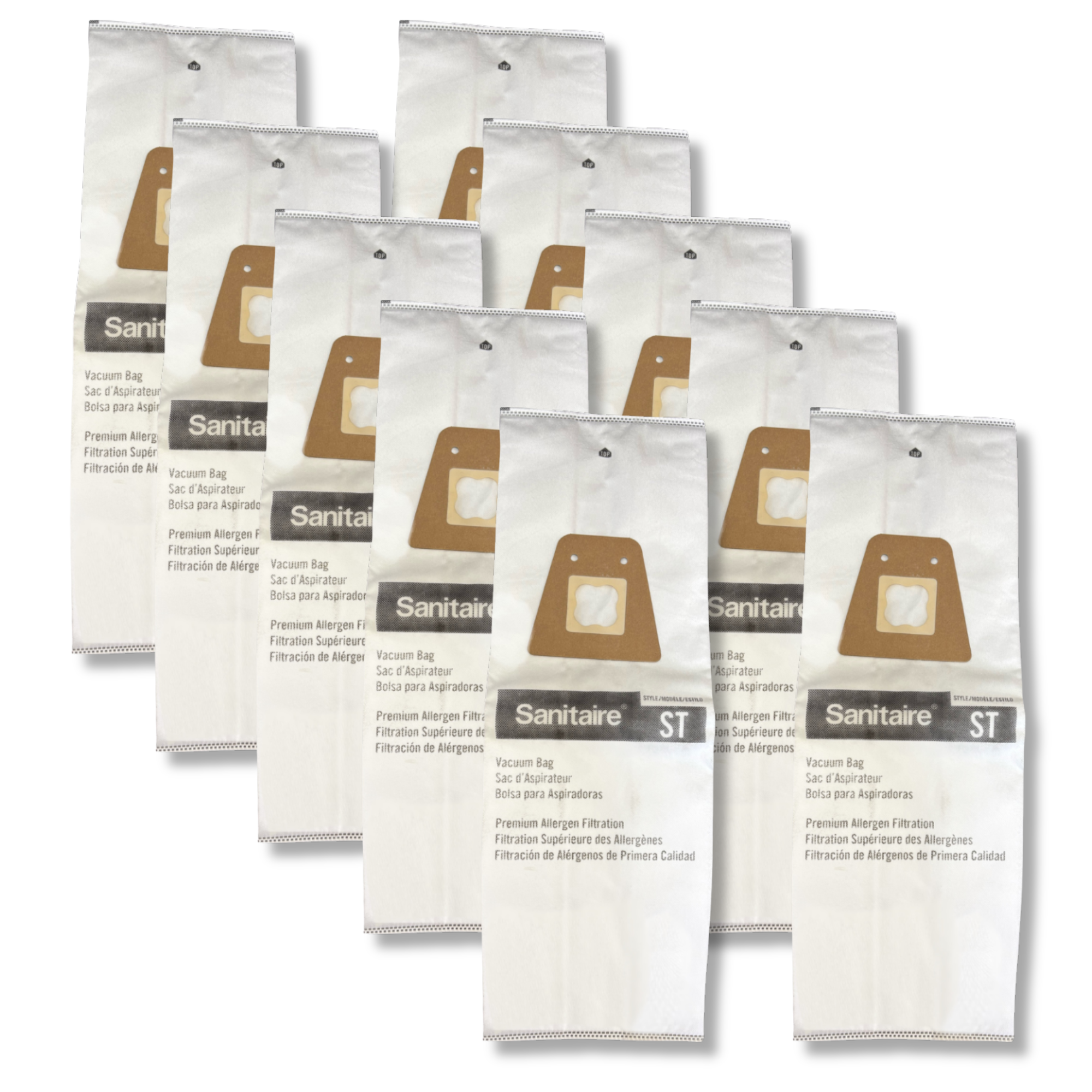 VacBagsUSA Replacement HEPA Vacuum Cleaner Bags For Eureka Sanitaire Style ST - VacBagsUSA